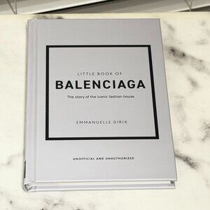 Balenciaga Little Guide to Style Fashion Book Hardcover NEW Designer History